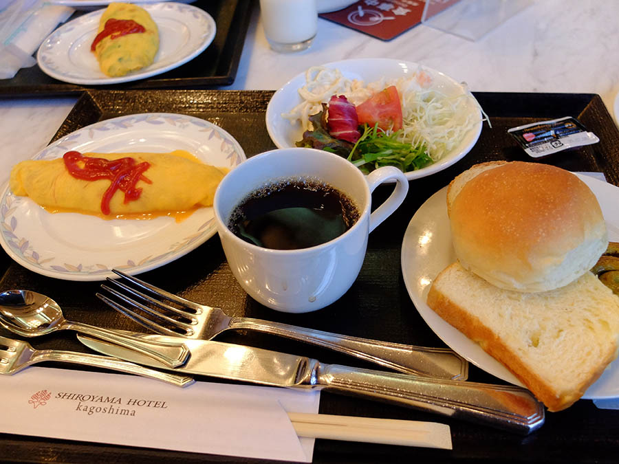 3日目の朝食ビュッフェ