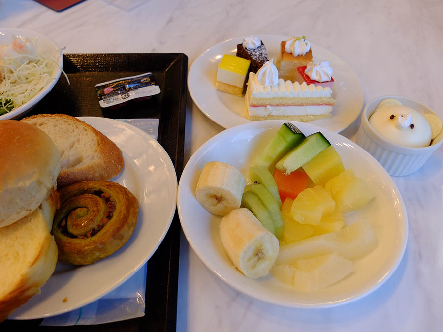 3日目の朝食ビュッフェ