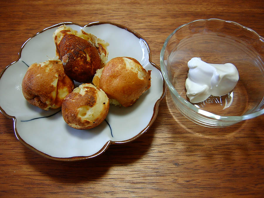 手作りベビーカステラ