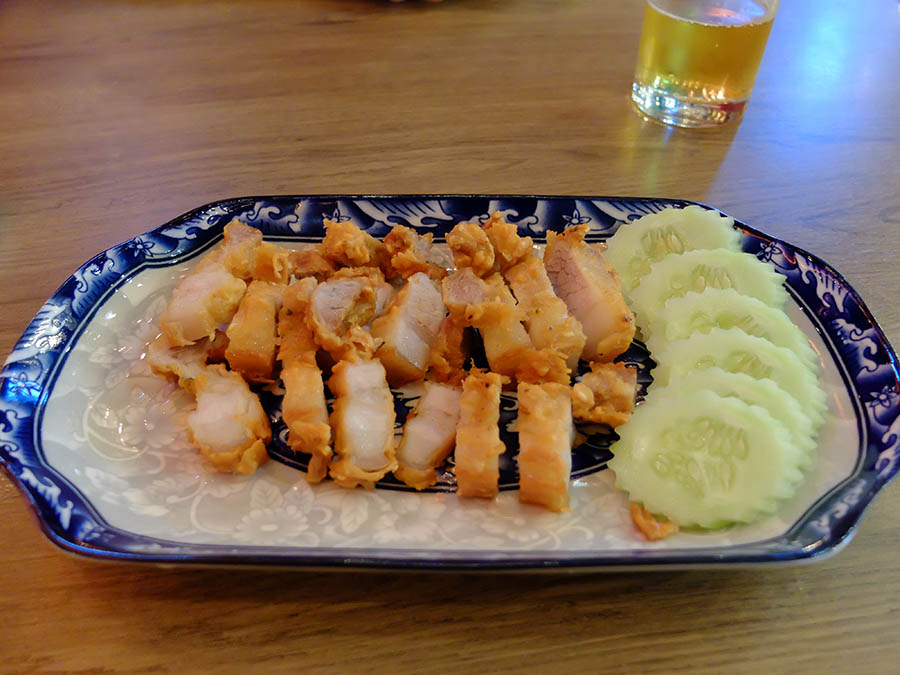 アイコンサイアムで夕食