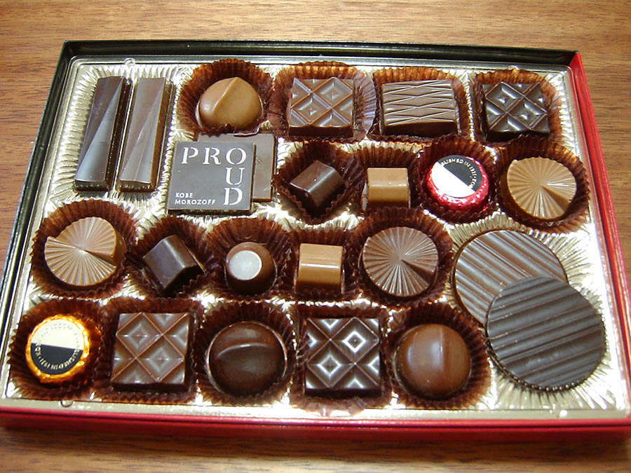 バレンタインのチョコレート