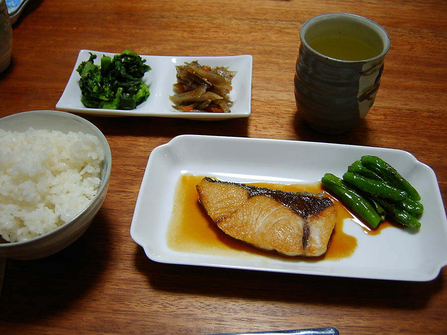 ブリの照り焼き