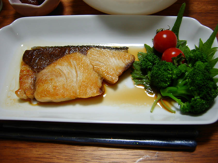 ブリの照り焼き