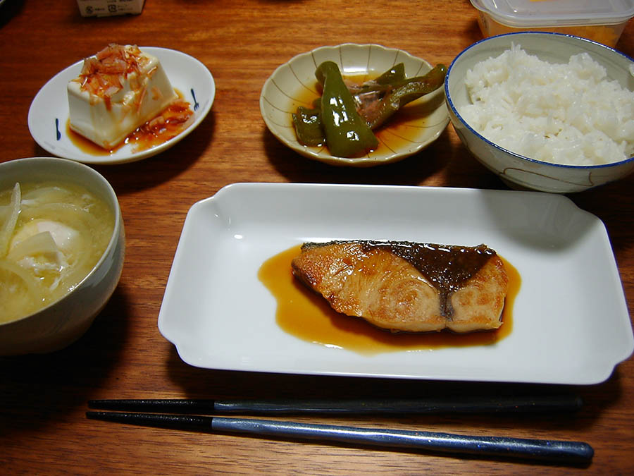 ブリの照り焼き