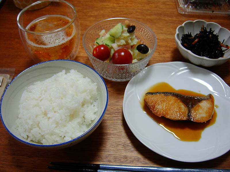ブリの照り焼き
