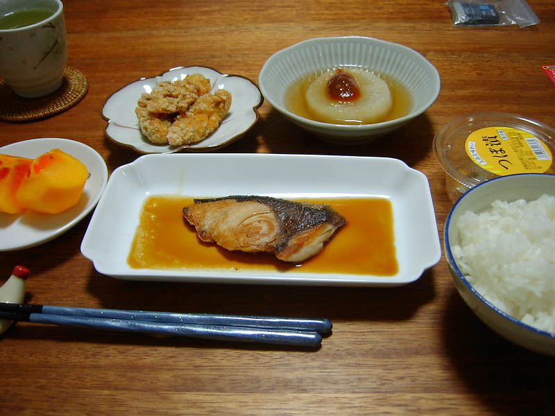 ブリの照り焼き