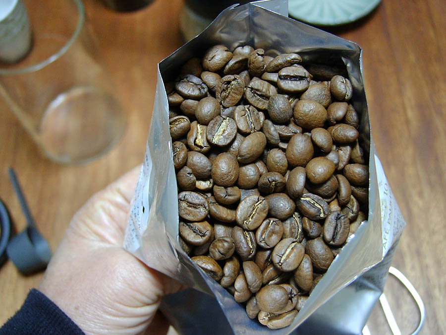 森のコーヒーを開封