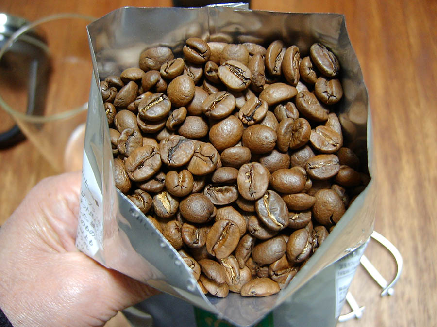 森のコーヒーを開封