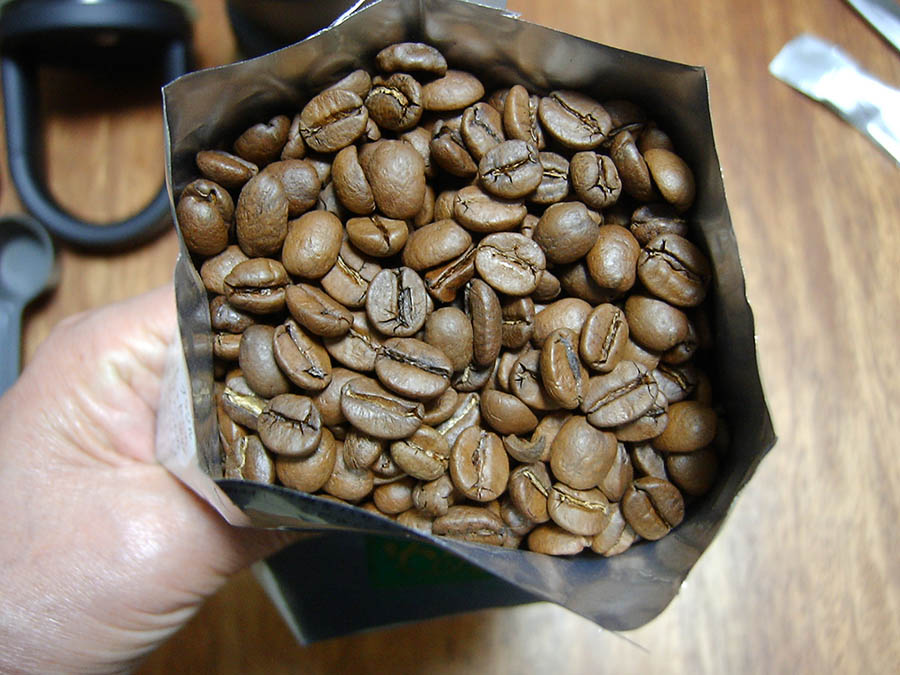 森のコーヒーを開封