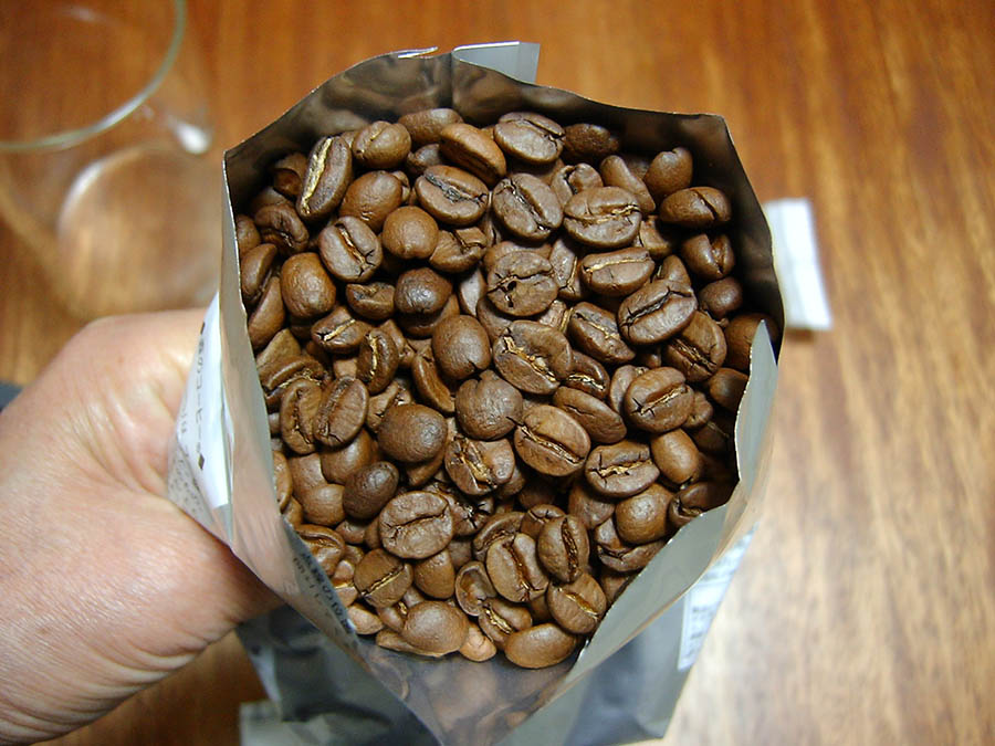 森のコーヒーを開封