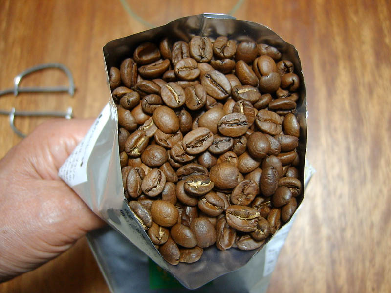 森のコーヒーを開封