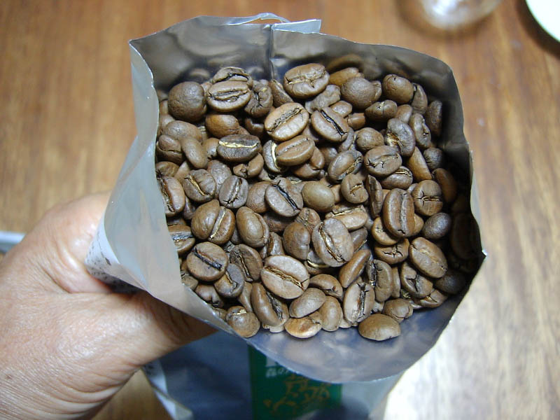 森のコーヒーを開封