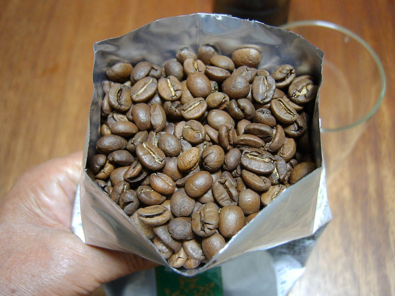 森のコーヒーを開封