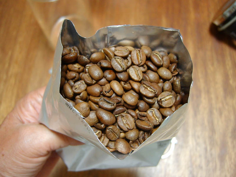 森のコーヒーを開封