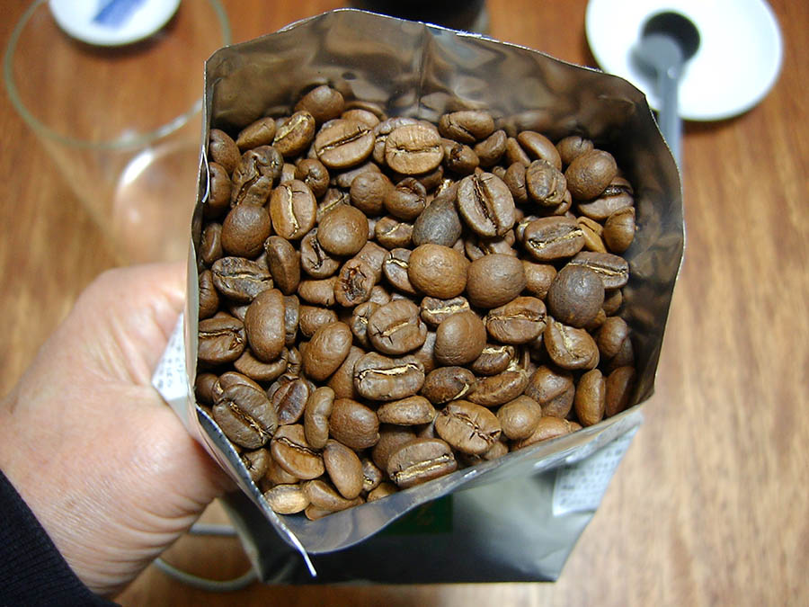 森のコーヒーを開封