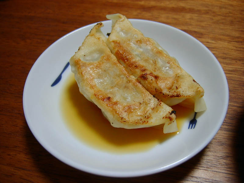 天津炒飯と餃子