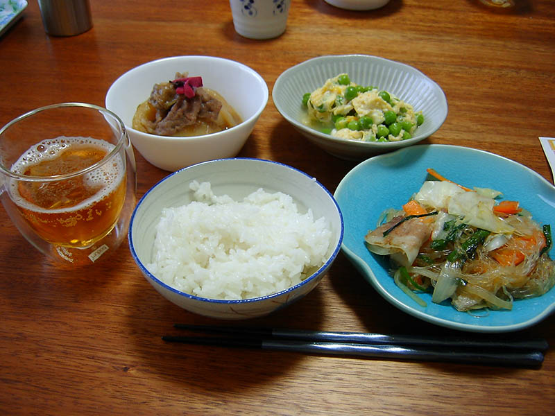 春雨の中華炒め