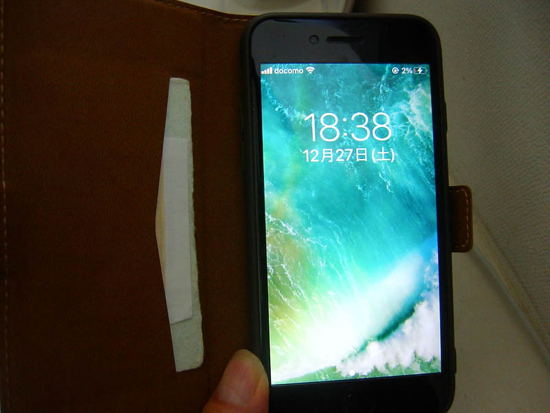 急にバッテリーがゼロに