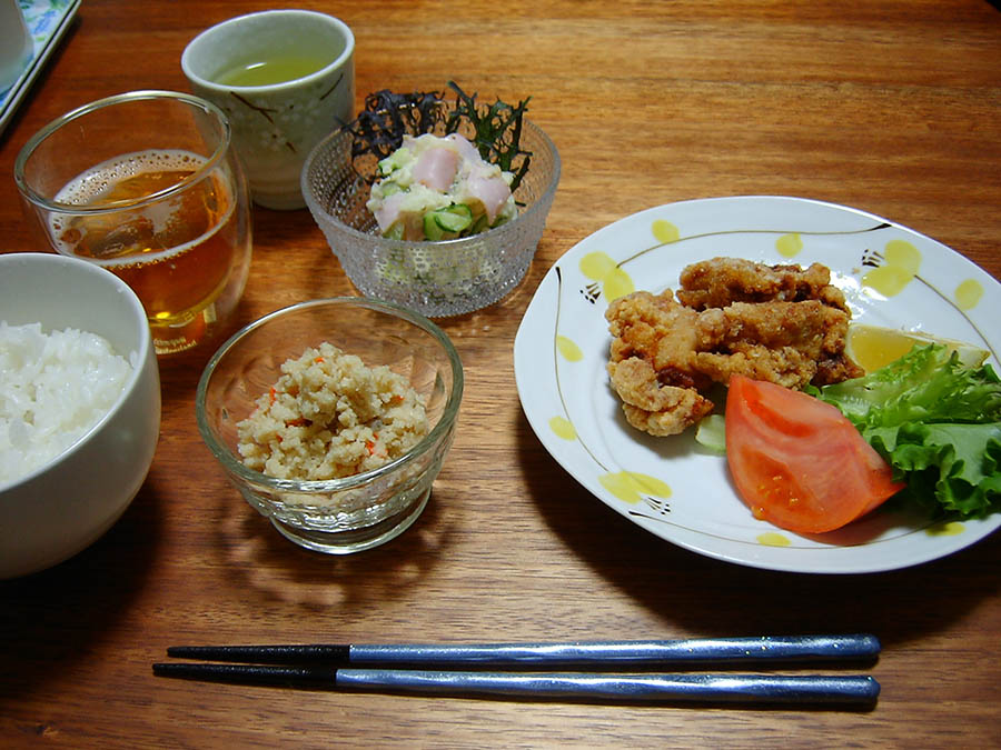 鶏肉の唐揚げ