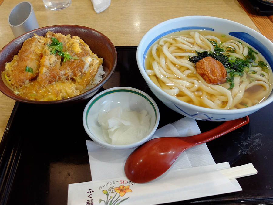 かつ丼温麺セット