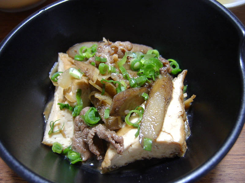 牛肉と厚揚げのしぐれ煮