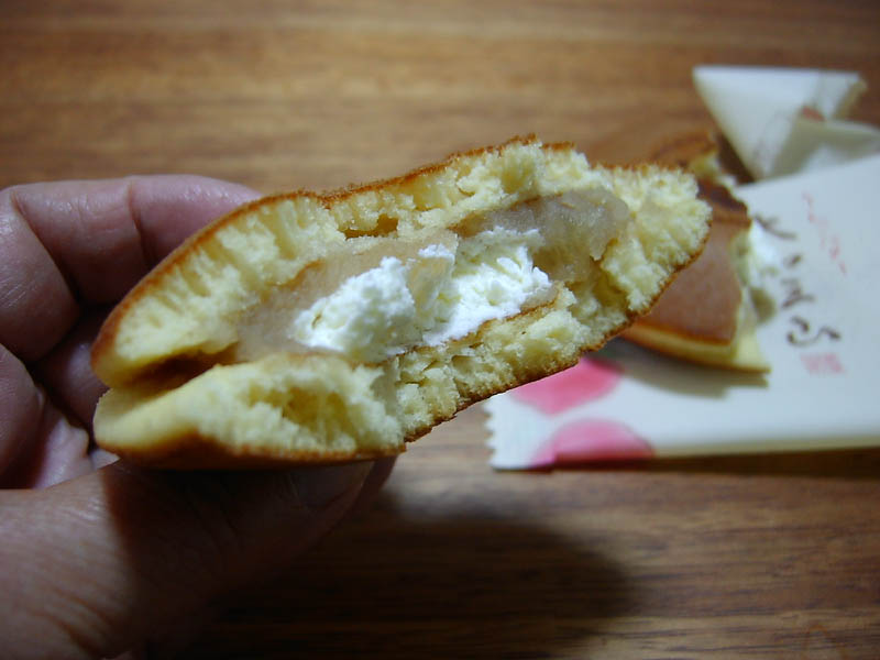 りんごバター三笠焼き