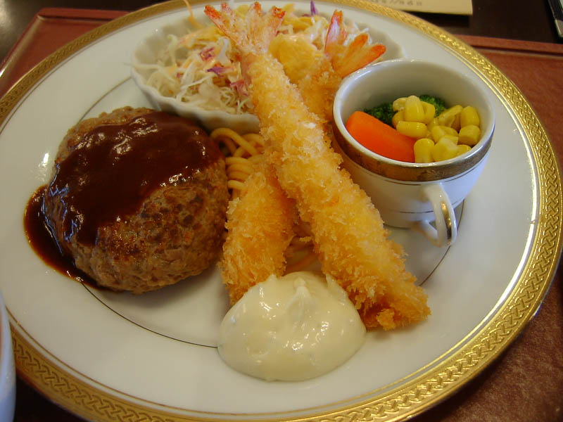 人間ドック受診お食事券で洋定食