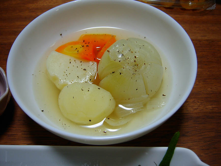 玉ねぎのポトフ