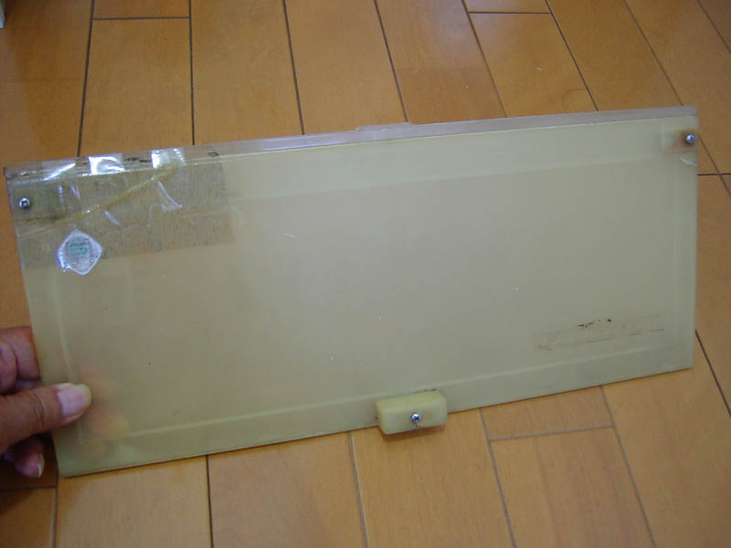 ポストの裏扉修理