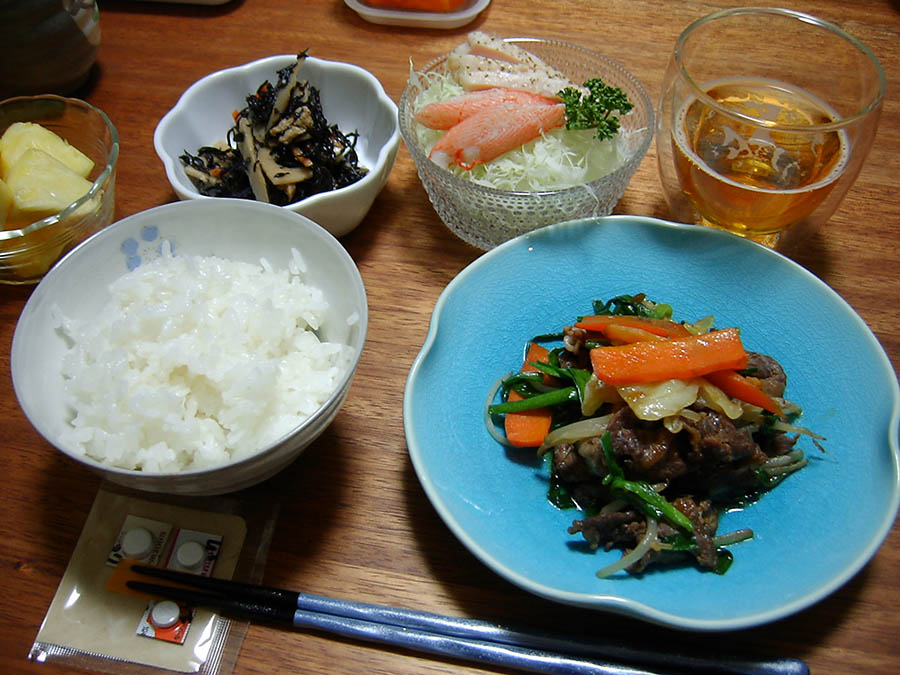 牛肉のプルコギ