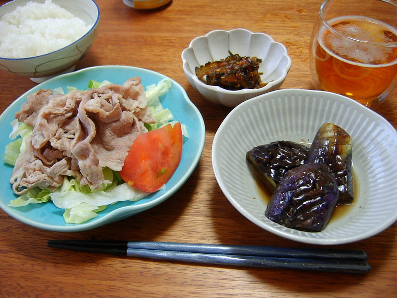 豚肉の冷しゃぶ