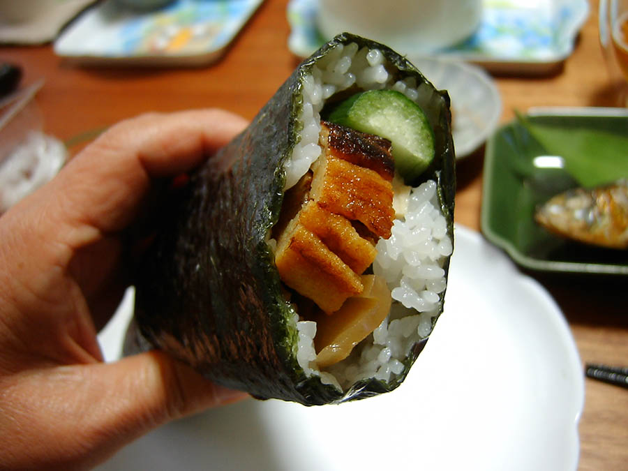 節分焼きたてのイワシ