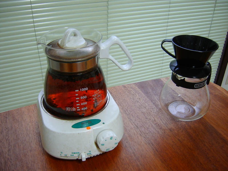 森のコーヒーを開封