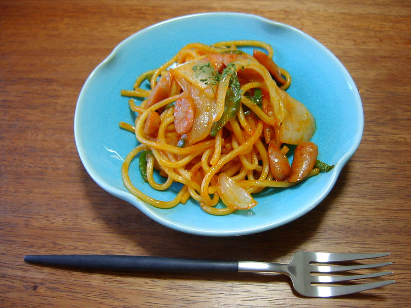 小松菜と豚肉に炒め物