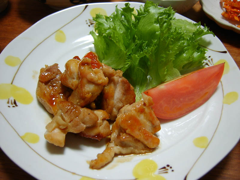 鶏肉の照り焼き