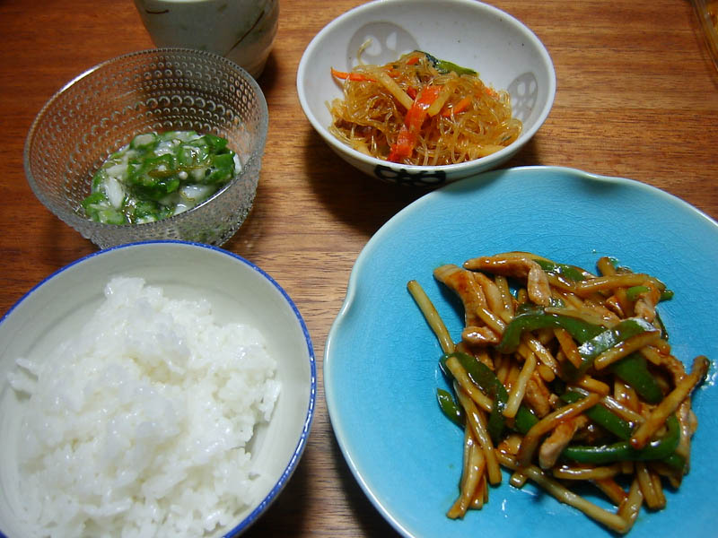 チンジャオロース