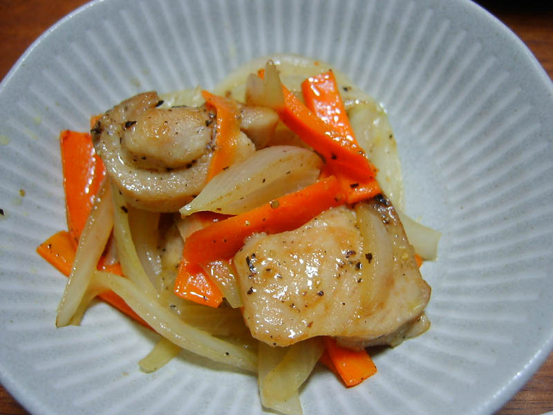 ピーマンと牛肉炒め