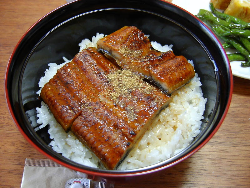 土用の丑の鰻丼