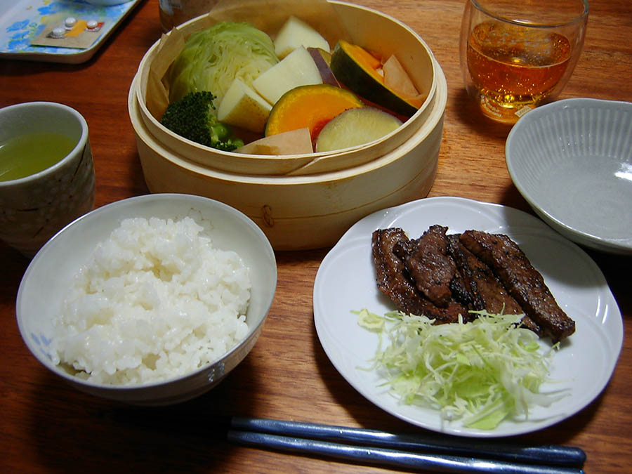野菜のせいろ蒸し