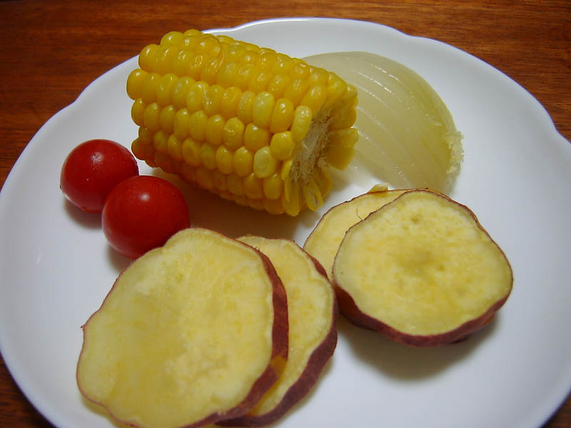 蒸し野菜