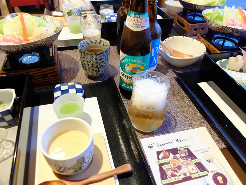 王ヶ頭ホテルの夕食