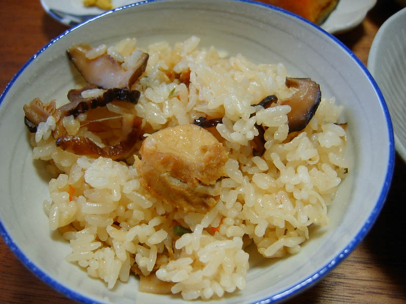 鮑ご飯