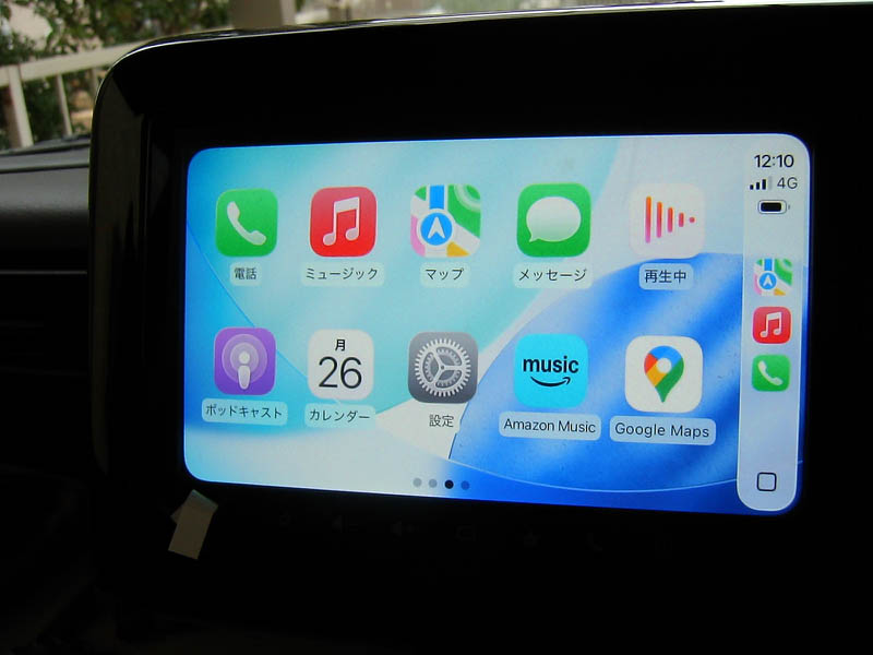 スペーシアのナビにBluetooth接続