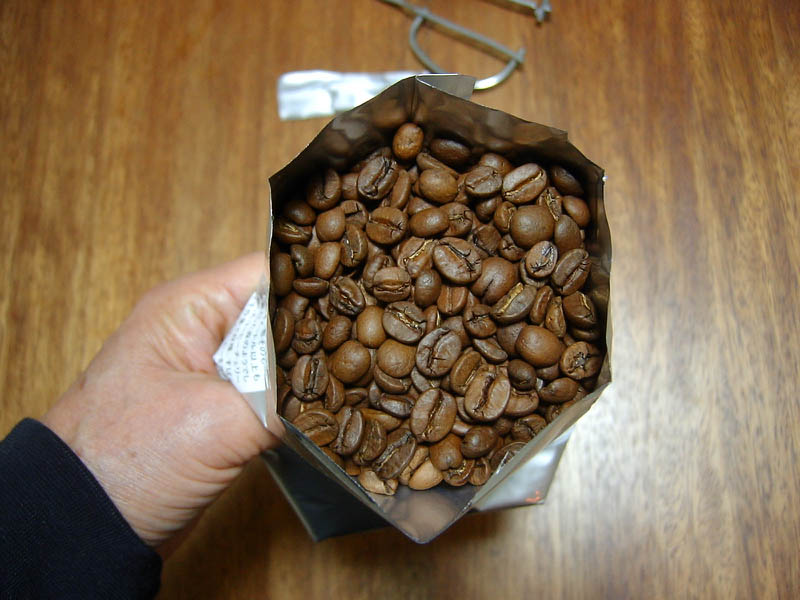 森のコーヒーを開封