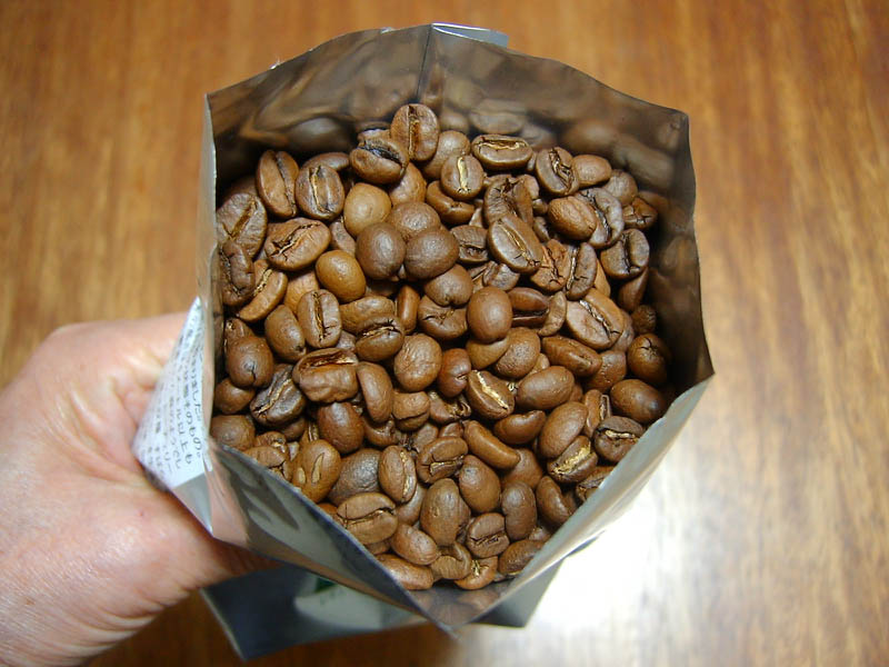 森のコーヒーを開封