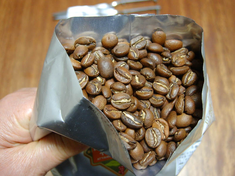 インドコーヒーを開封