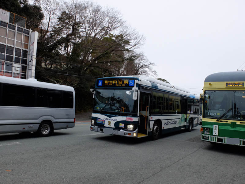 外宮からバスで内宮へ