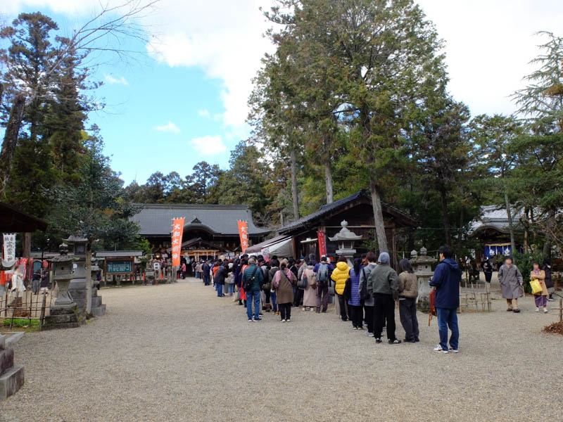 大和神社御垣内参拝