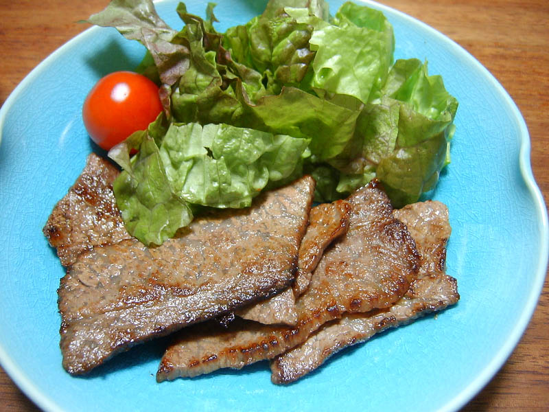 黒毛和牛のステーキ