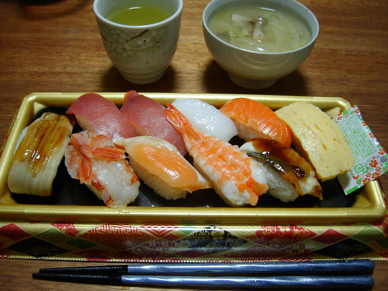 穴子の豪快にぎり